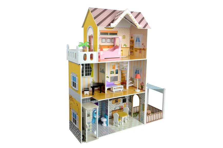 Великий будиночок для ляльок Барбі FunFit Kids