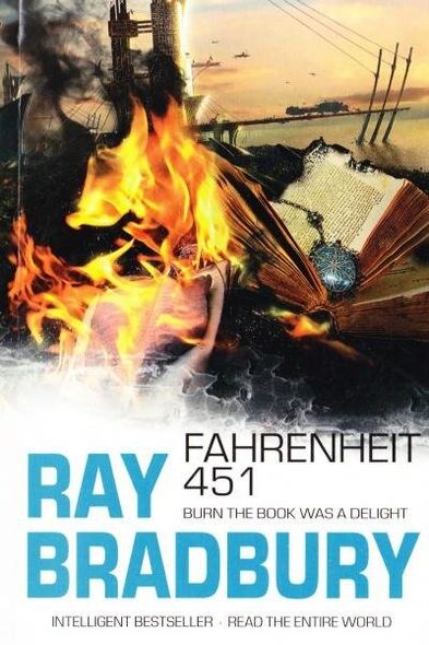 Книга Fahrenheit 451. Ray Bradbury