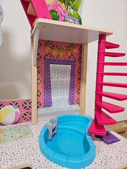 Мега великий будиночок для ляльок Барбі Вілла Марбелія, звукові та світлові ефекти