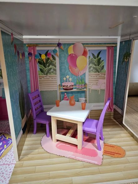 Мега большой домик для кукол Барби Вилла Марбелия, звуковые и световые эффекты