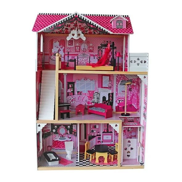 Большой домик для кукол Барби Вилла Барселона с лифтом