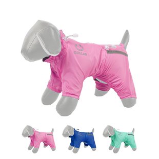 Комбінезон COLLAR для собак, демісезонний, S 30 (мопс, французький бульдог, пекінес), рожевий