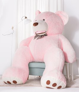 Ведмідь Густав Аміго 250см - рожевий