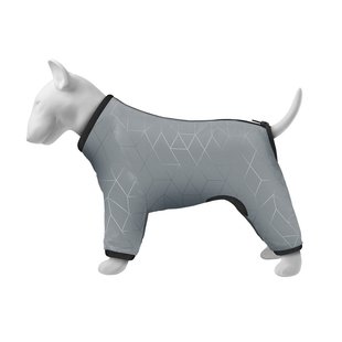 Дощовик для собак WAUDOG Clothes світловідбивний, XS25, В 36-38 см, С 26-28 см