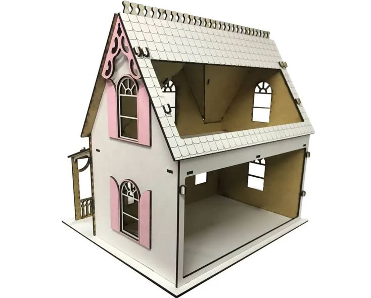Дитячий ляльковий будиночок з меблями