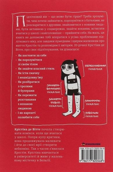 Книга Руководство по выживанию для девочек. О теле, школе, любви и других трудностях (на украинском языке)
