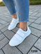 Стильні жіночі кросівки із натуральної шкіри, білого кольору, 36, 38, 39 р.