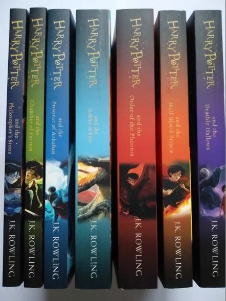 Ролінг - Harry Potter Гаррі Поттер Комплект з 7 книг англійською мовою купити