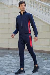 Мужской спортивный костюм, синего цвета, 154R100-01
