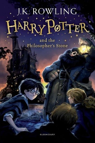 Книга Harry Potter and the Philosopher's Stone, Гарри Поттер и Философский камень Дж. К. Роулинг Англійська мова