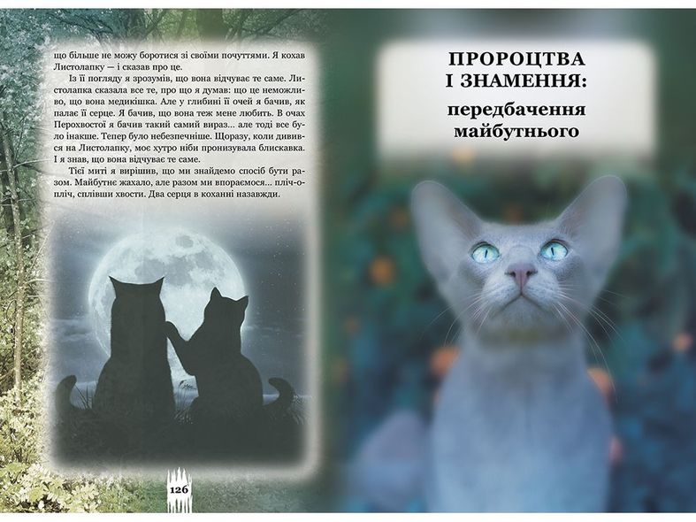 Книга Тайны кланов. Коты воины (на украинском языке)