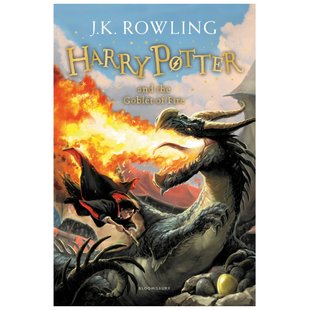 Книга Harry Potter and the Goblet of Fire, Гарри Поттер и Кубок огня Дж. К. Роулинг Английський язык, Бумажная книга
