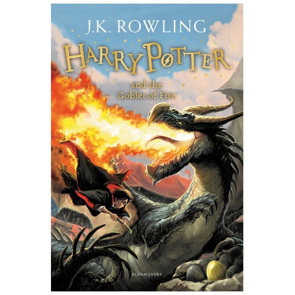 Книга Harry Potter and the Goblet of Fire, Гарри Поттер и Кубок огня Дж. К. Роулинг Английський язык
