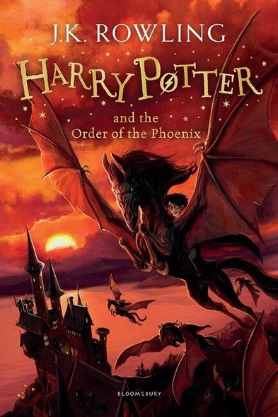 Книга Harry Potter and the Order of the Phoenix, Гаррі Поттер і Орден Фенікса Дж. Роулінг Англійська Мова