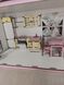 Дитячий дерев'яний ляльковий самозбірний будиночок котедж триповерховий для ляльок, 7 кімнат, з меблями і з терасою