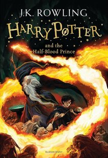 Книга Harry Potter and the Half-Blood Prince, Гарри Поттер и Принц Полукровка Дж. Роулинг Английський язык, Бумажная книга