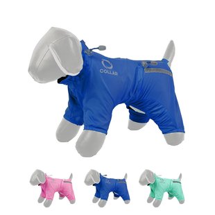 Комбінезон COLLAR для собак, демісезонний, S 35 (джек-рассел, цвергшнауцер, басенджи, китайська чубата), синій