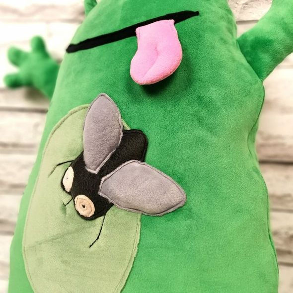 Игрушка-подушка Лягушка, цвет зеленый 70/110/130 см